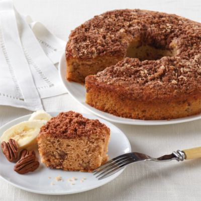 Banana Pecan Coffee Cake