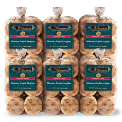 Cranberry Citrus Mini English Muffins 6-Pack