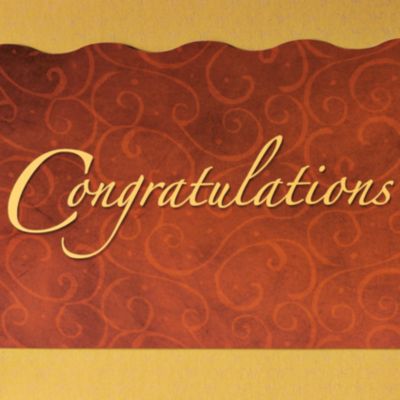 Congratulations Gift Band