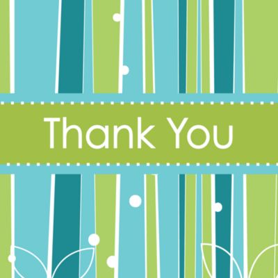 Thank You - Stripes