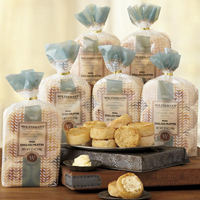 1910 Original Recipe Mini English Muffins - Six Packages - 50505